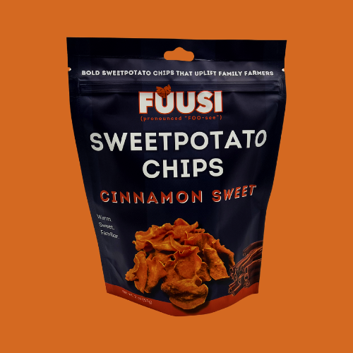 2oz FUUSI Cinnamon Sweet Sweetpotato Chips