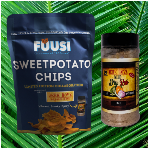 Jerk Boyz x FUUSI Sweetpotato Chips (Pre-order, Dec. 2025 ship)