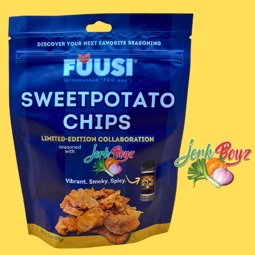 Jerk Boyz x FUUSI Sweetpotato Chips