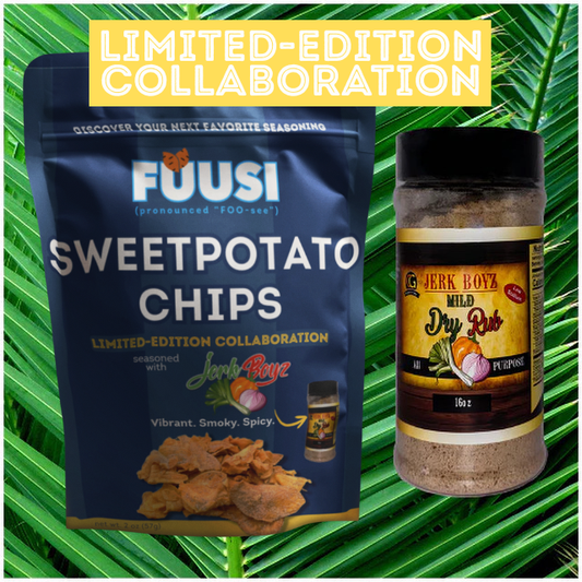 Jerk Boyz x FUUSI Sweetpotato Chips (Pre-order, Dec. 2025 ship)