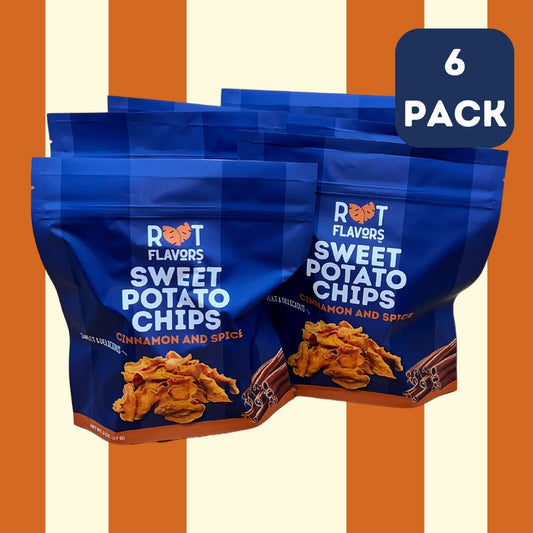 Thanksgiving Chips - Cinnamon and Spice Sweet Potato Chips