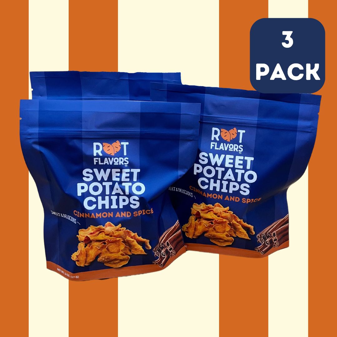 Thanksgiving Chips - Cinnamon and Spice Sweet Potato Chips