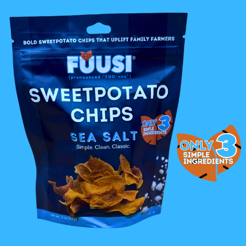 2oz FUUSI Sea Salt Sweetpotato Chips